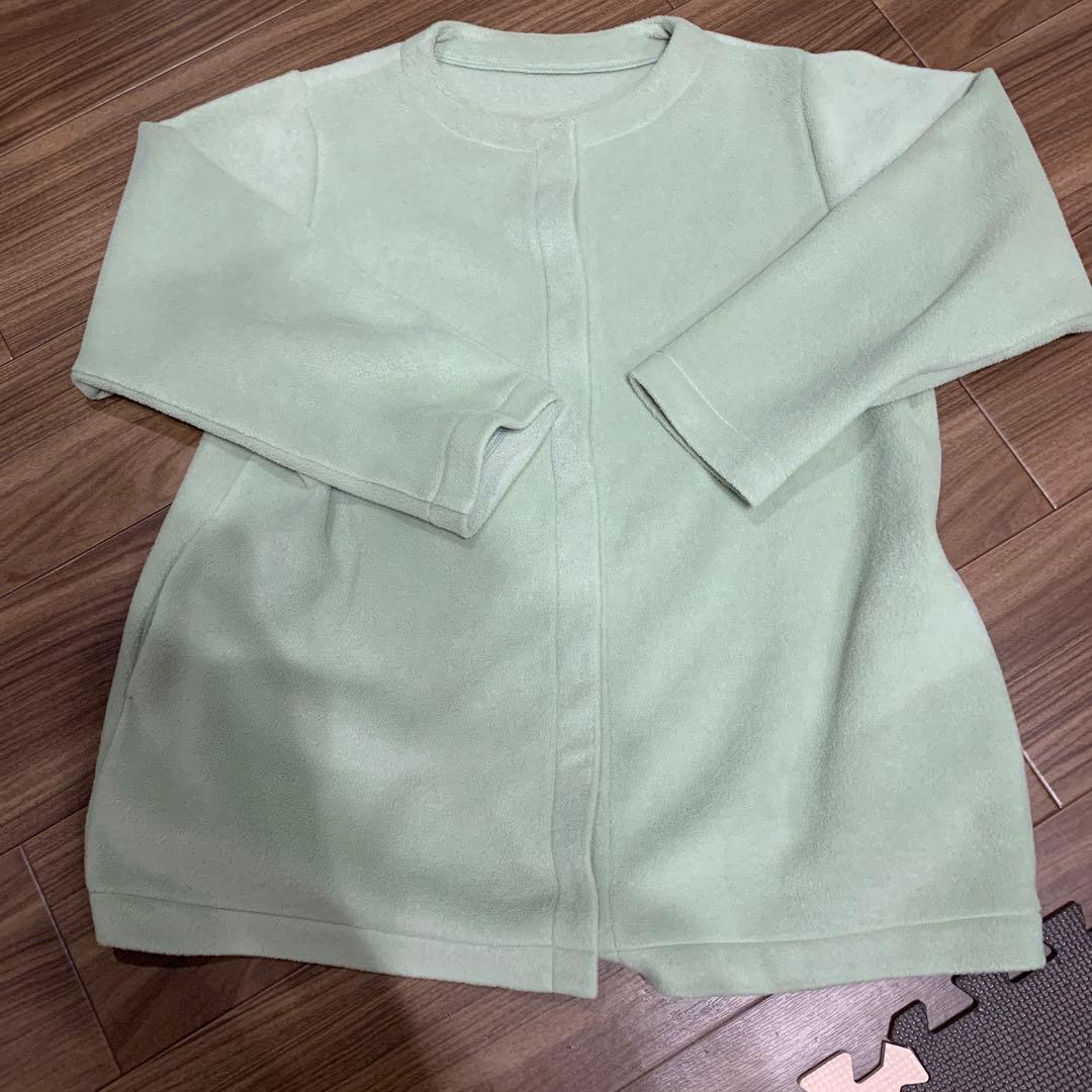 美品rrrrrrrrrナインアールエコフリースジャケット