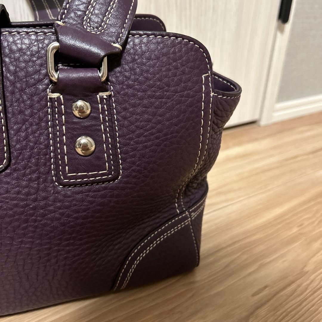 COACH コーチターンロック ハンプトンズ キャリーオール レザートートバッグ