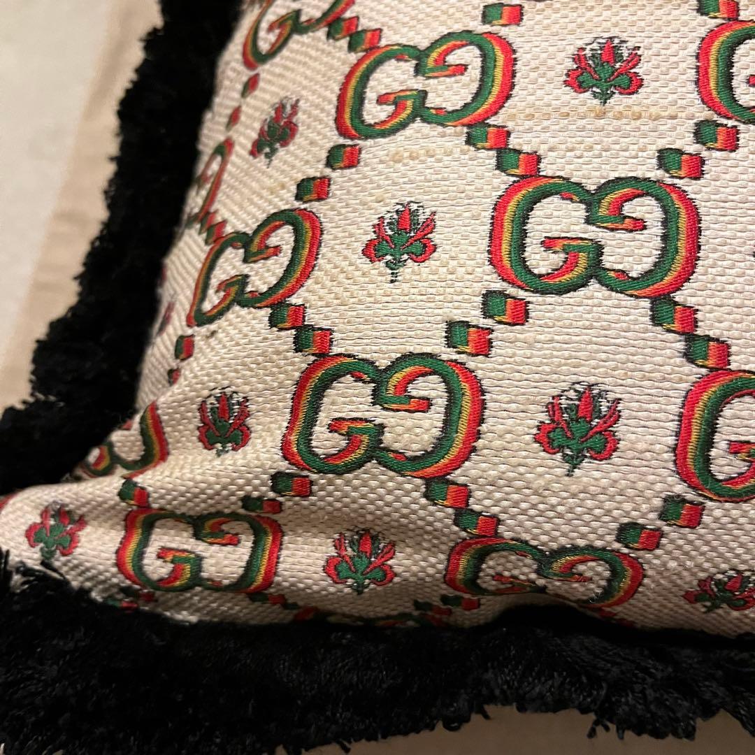 グッチ GG柄クッション