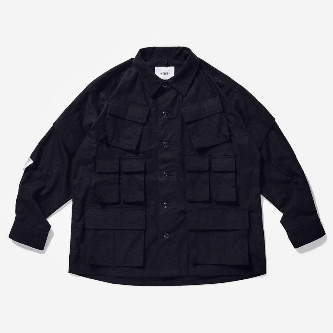 WTAPS MODULAR LS 黒 Mサイズ 美中古
