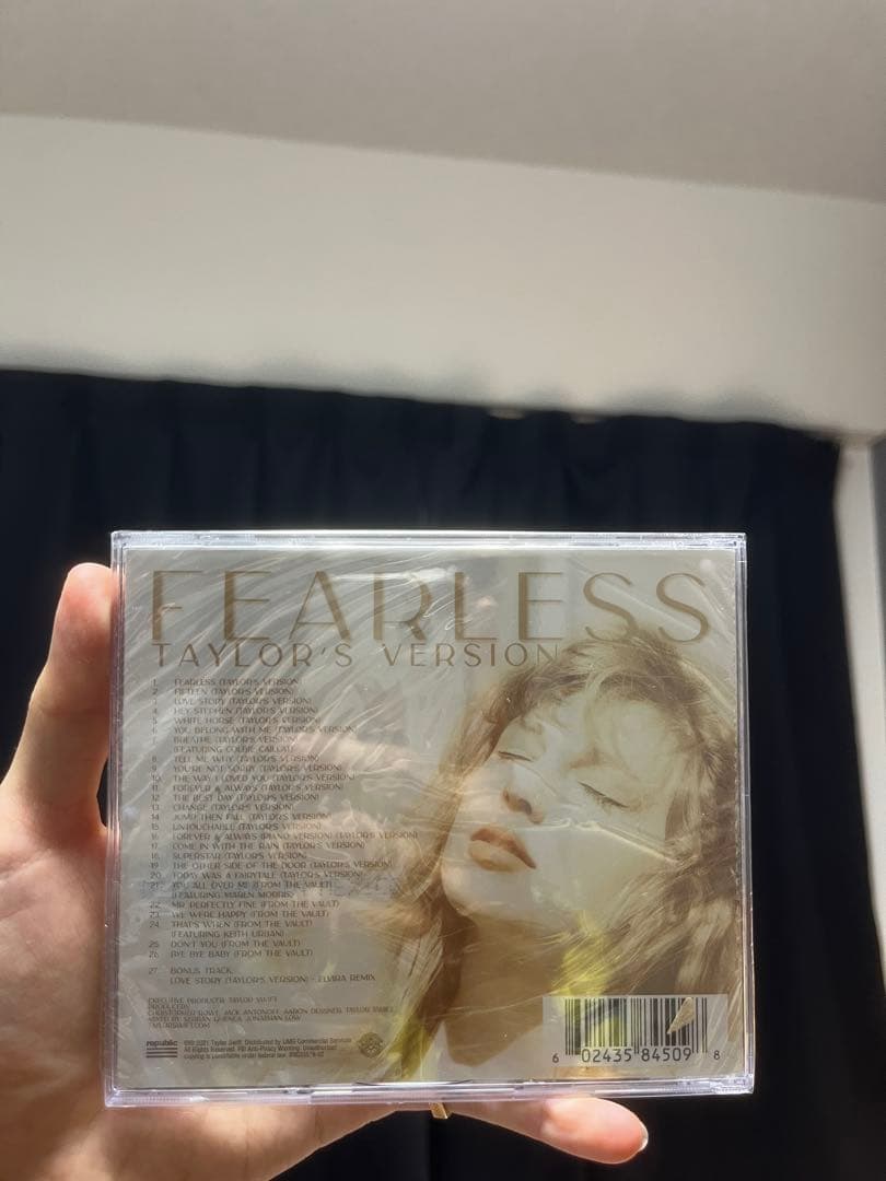 Swift Fearless (Taylor's Version) サイン入り