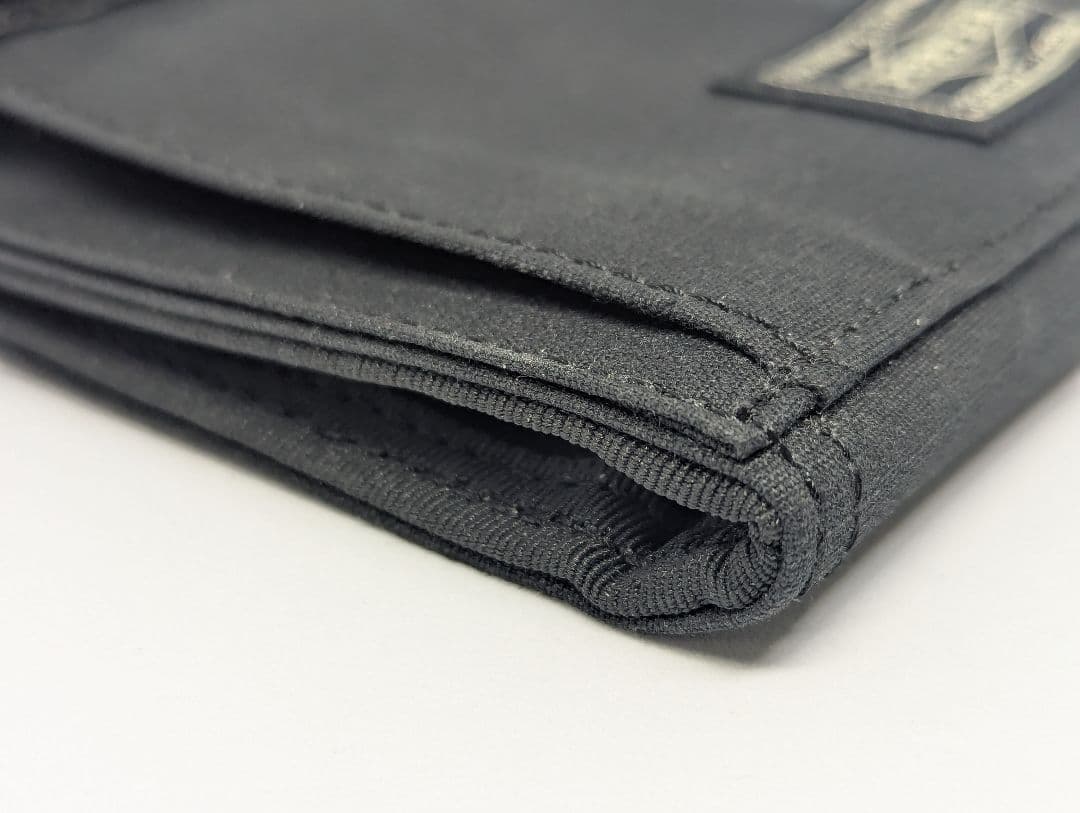 未使用　PORTER ポーター 折りたたみ財布 ブラック リング付き ナイロン