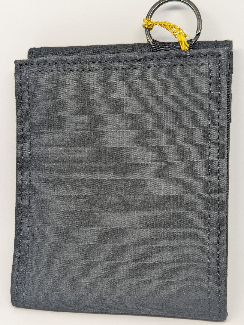 未使用　PORTER ポーター 折りたたみ財布 ブラック リング付き ナイロン