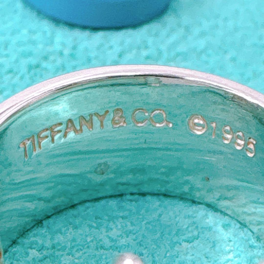 極美品 ティファニー アトラス フープ ピアス シルバー925