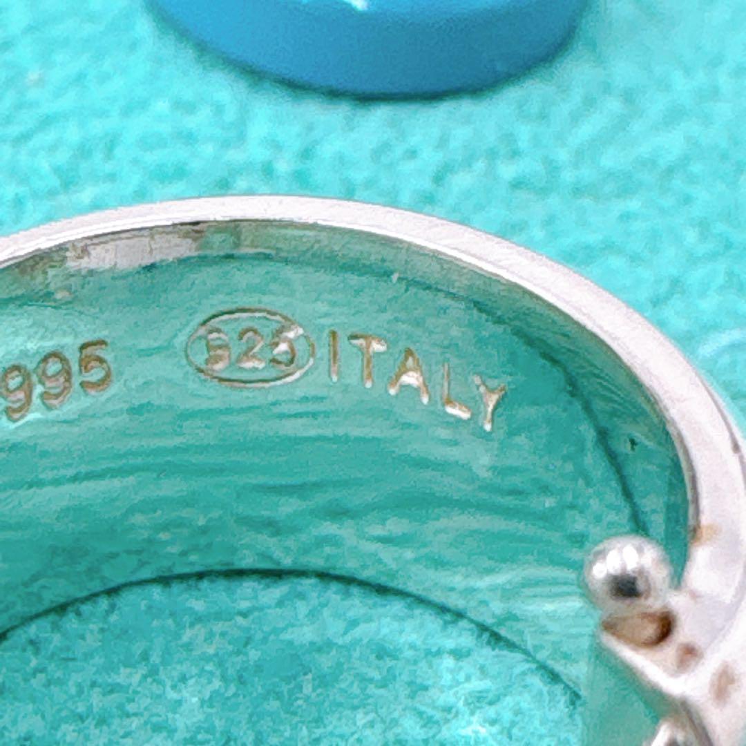 極美品 ティファニー アトラス フープ ピアス シルバー925