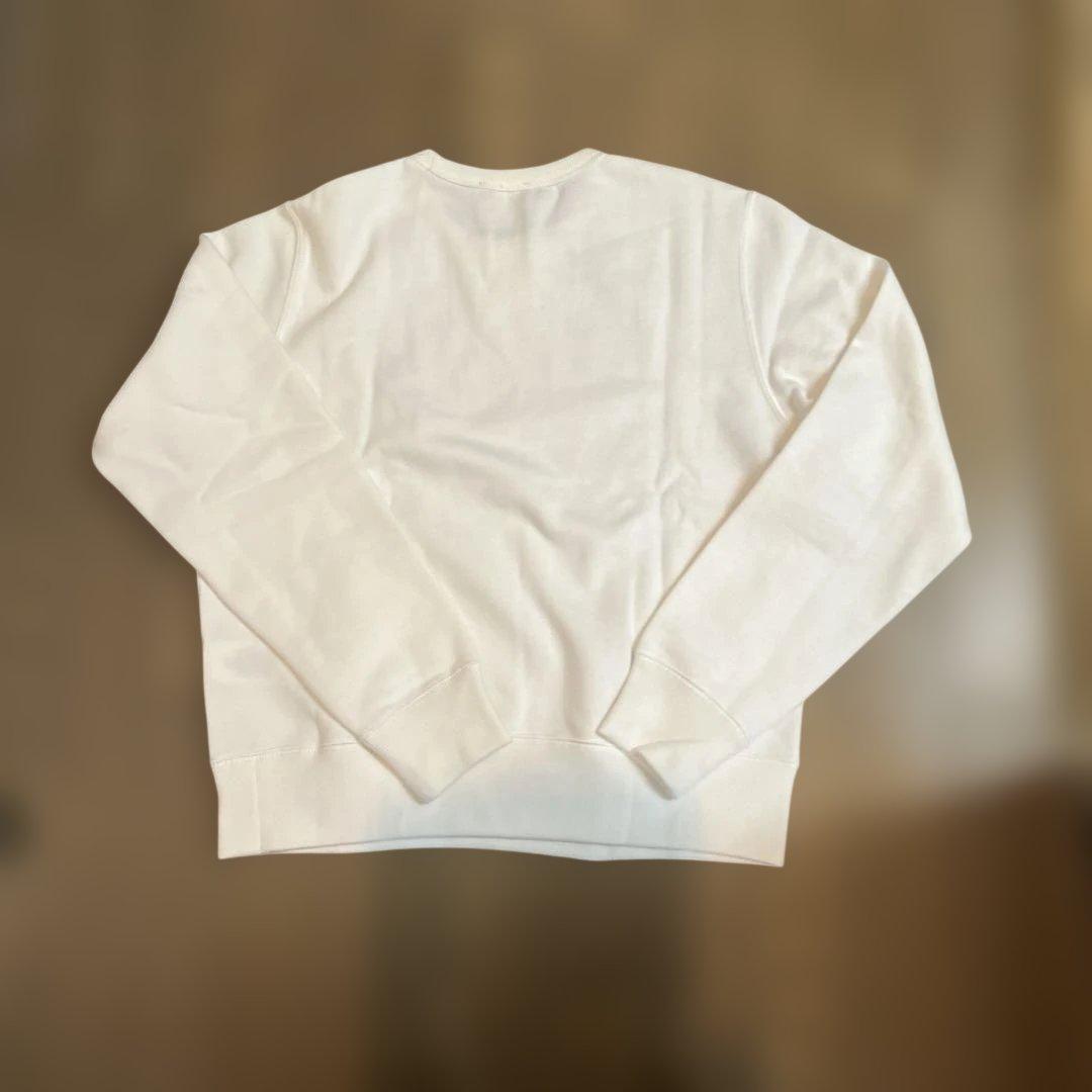 ポロラルフローレン　トレーナー　新品未使用タグ付き　ホワイト　裏起毛