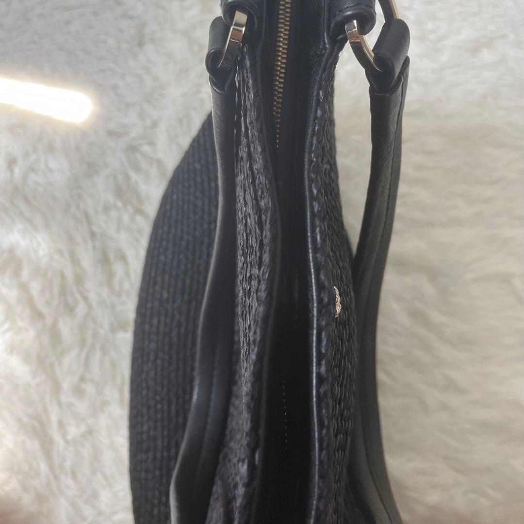 美品 ヘレンカミンスキー HELEN KAMINSKI トート レザー ラフィア