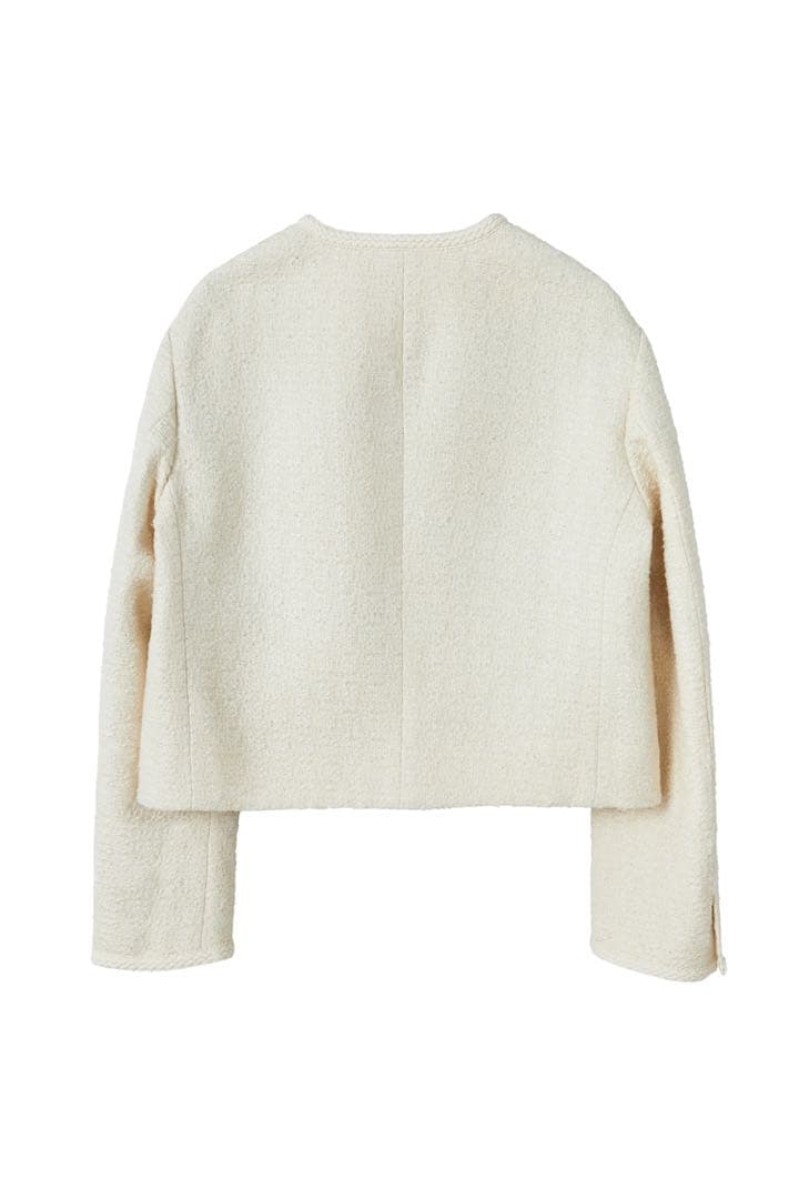 HAUNT 新品 25ss TWEED JACKET ツイードジャケット 38