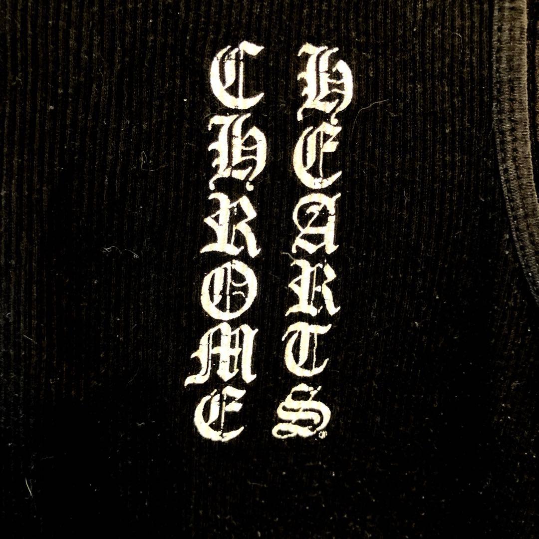 CHROME HEARTS ブラック タンクトップ
