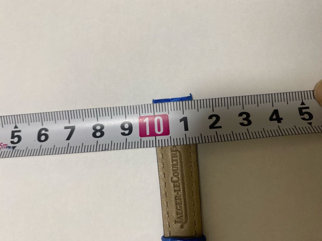 【ゆっちょ様】ジャガールクルト　レベルソ　純正ベルト　バックル付き