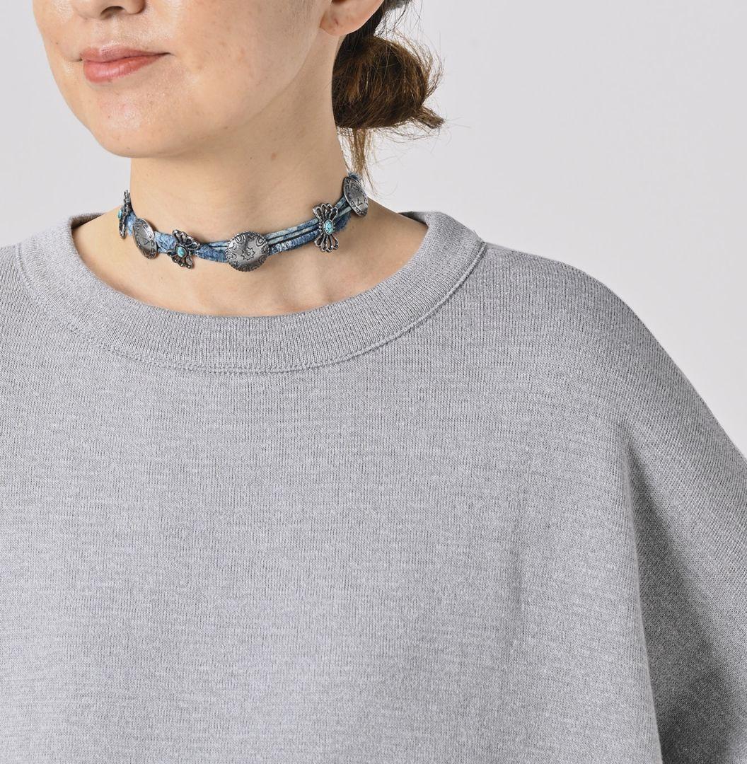 45R☆スムースのチュニック/杢グレー♪