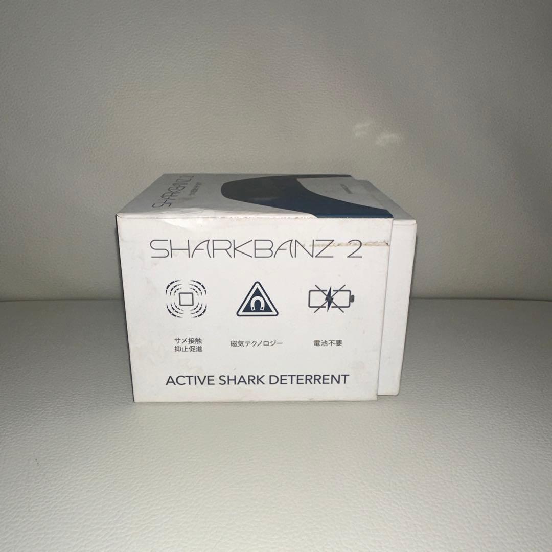 シャークバンズ2 紺色　サメ避け　海水浴　サーフィン