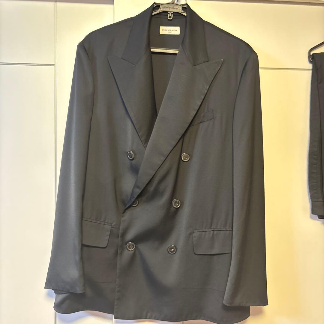 DRIES VAN NOTEN ブラックスーツ セット S
