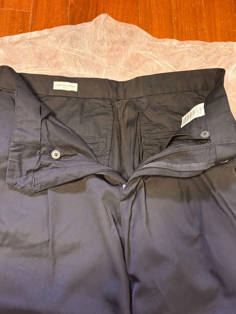 DRIES VAN NOTEN ブラックスーツ セット S