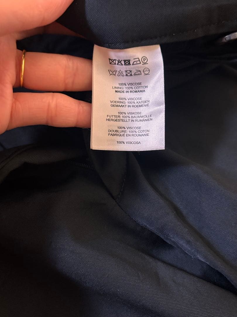 DRIES VAN NOTEN ブラックスーツ セット S