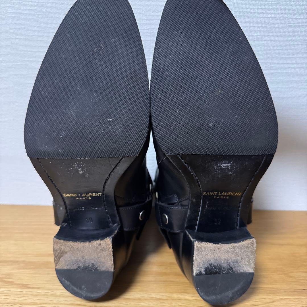 サンローラン クラシックワイアットハーネスブーツ