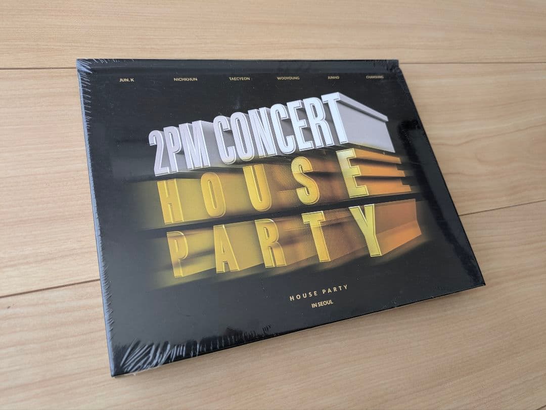 廃盤2枚組DVD 2PM HOUSE PARTY IN SEOUL DVD