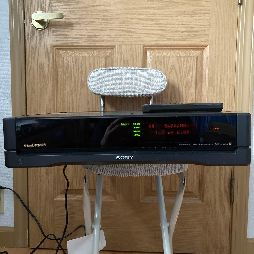 希少❗️オートトラッキング❗️SONY SL-2100 ベータデッキ