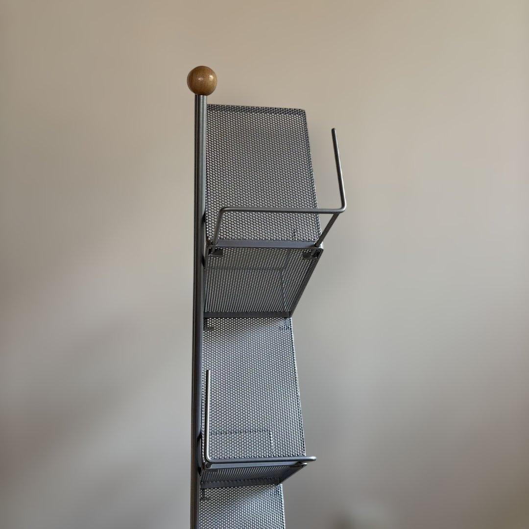 90s ポストモダン wave マガジン・CDラック 収納 ヴィンテージ レトロ