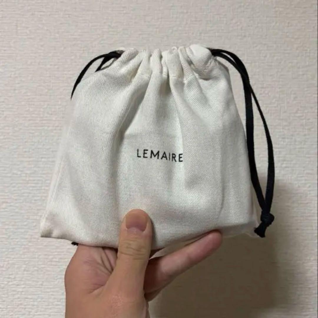 【新品・未使用】Lemaire ウォレット 財布 ブラック レザー