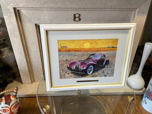 1933 TALBO LARGO SPECHAL 絵画