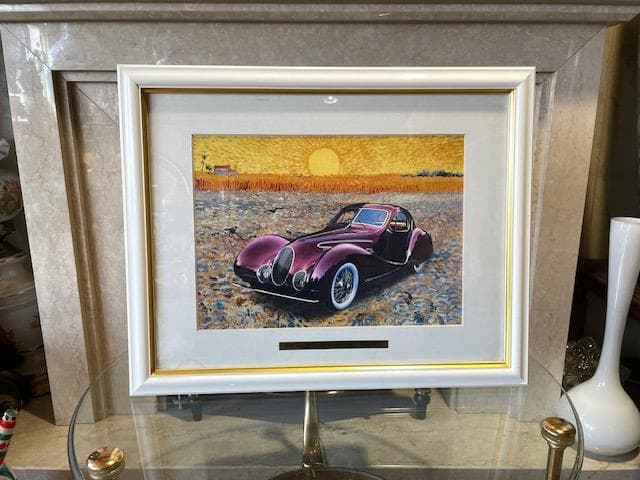 1933 TALBO LARGO SPECHAL 絵画
