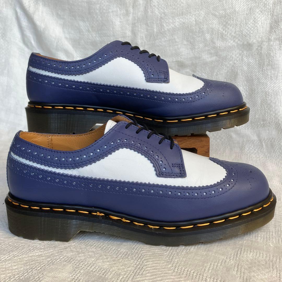 美品 ドクターマーチン 3989 イングランド製 ウィングチップ フルブローグ