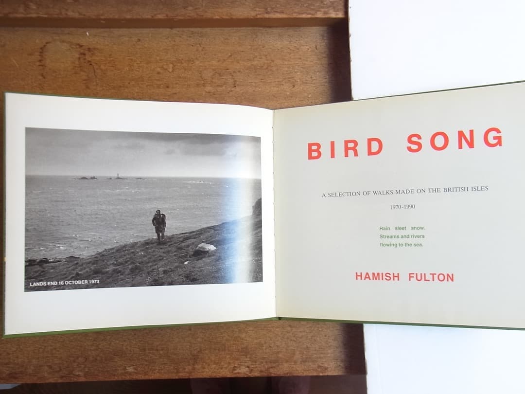 BIRD SONG /HAMISH FULTON ハミッシュフルトン（サイン本）