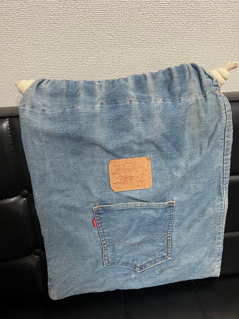 ヴィンテージ Levi's 501 デニムバッグ 巾着