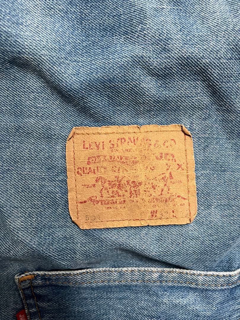 ヴィンテージ Levi's 501 デニムバッグ 巾着