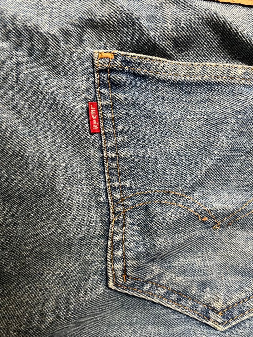 ヴィンテージ Levi's 501 デニムバッグ 巾着