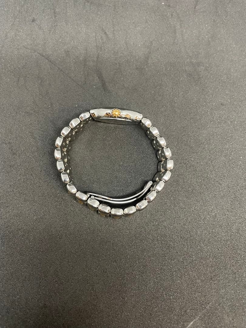 Tiffany k18×SS腕時計