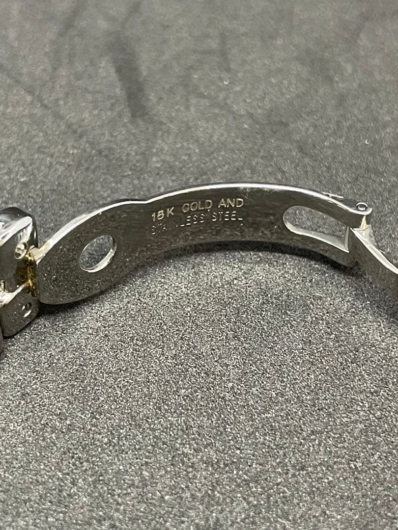 Tiffany k18×SS腕時計