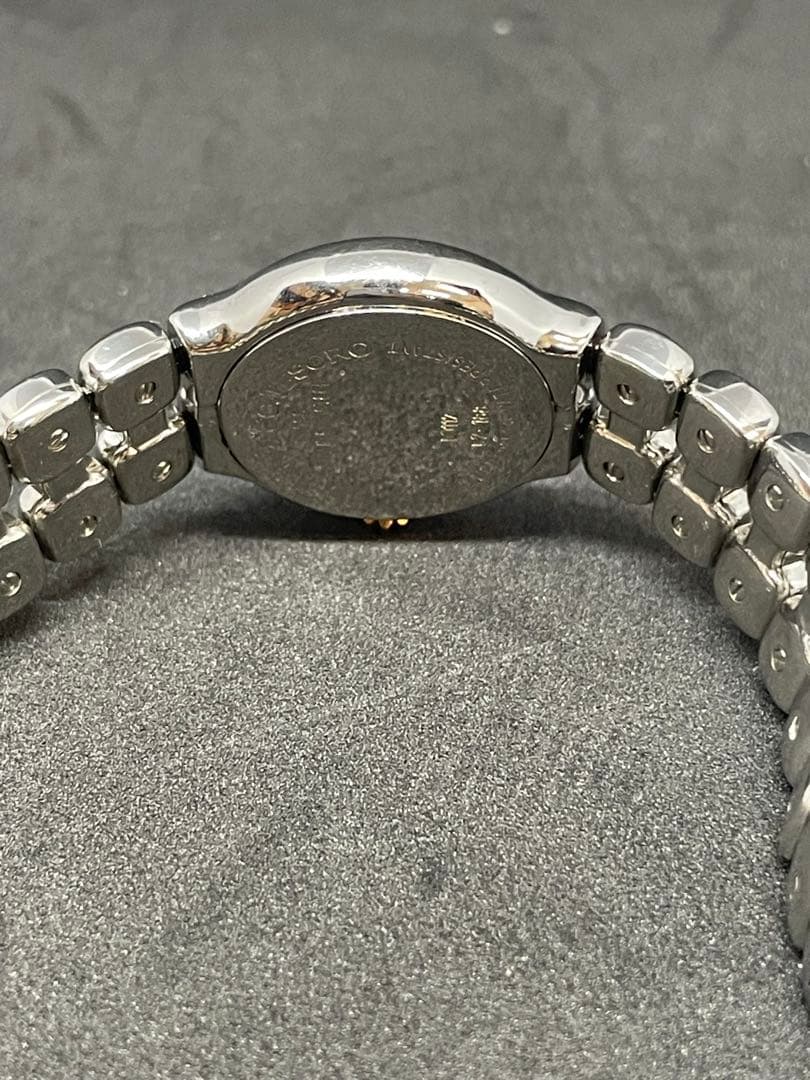 Tiffany k18×SS腕時計