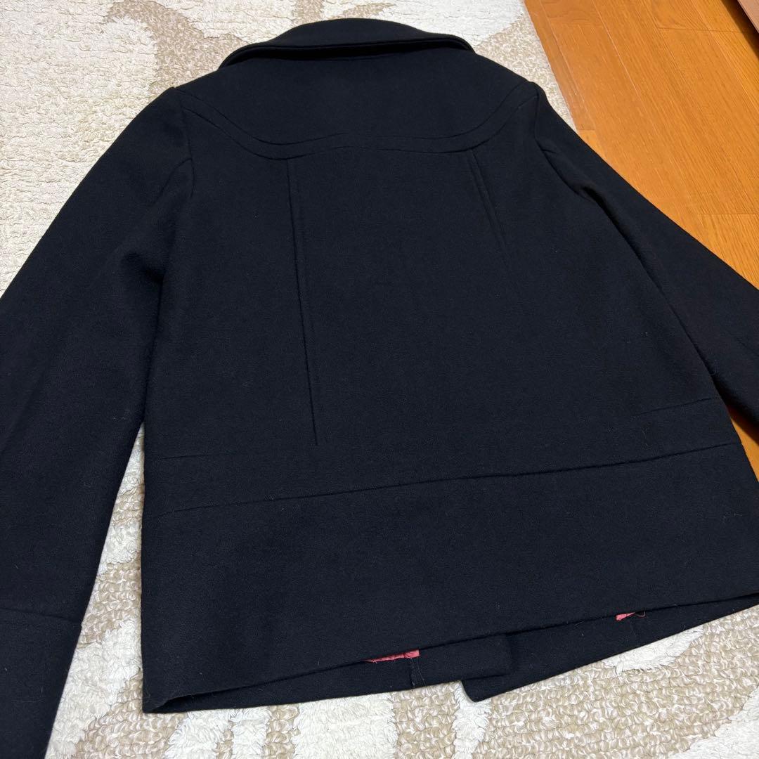 黒ショートコート 日本感性 バレエコア フェアリーグランジ フェアリーコア