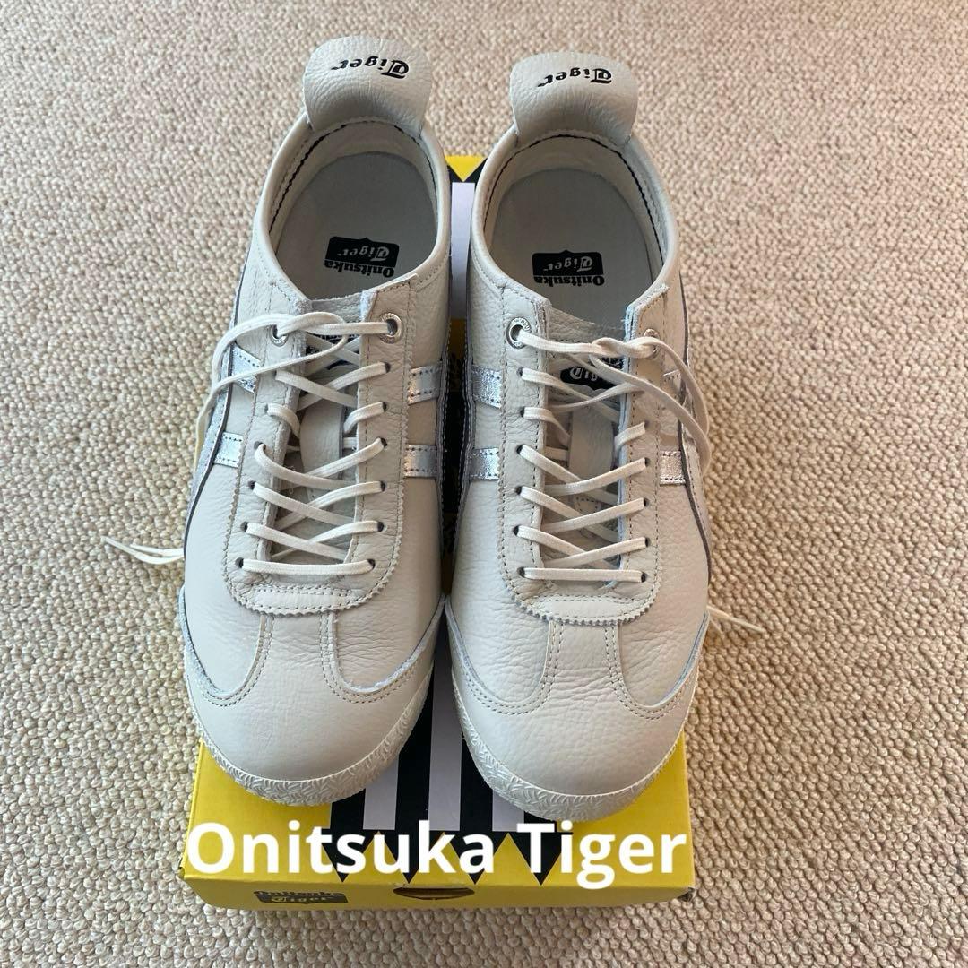 未使用に近い美品破格Onitsuka Tiger MEXICO66SDスニーカー