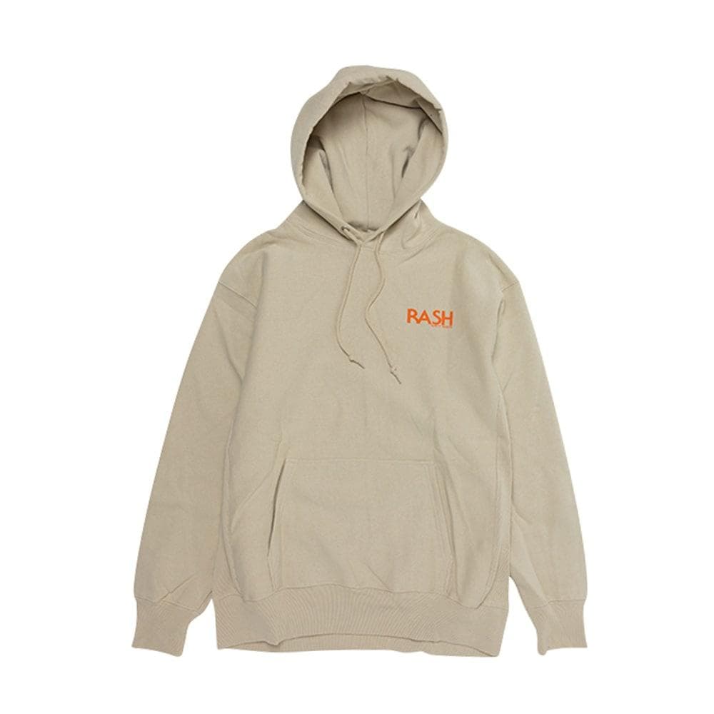 新色 RASH WETSUITS 羽バックプルオーバーパーカー サンドベージュ