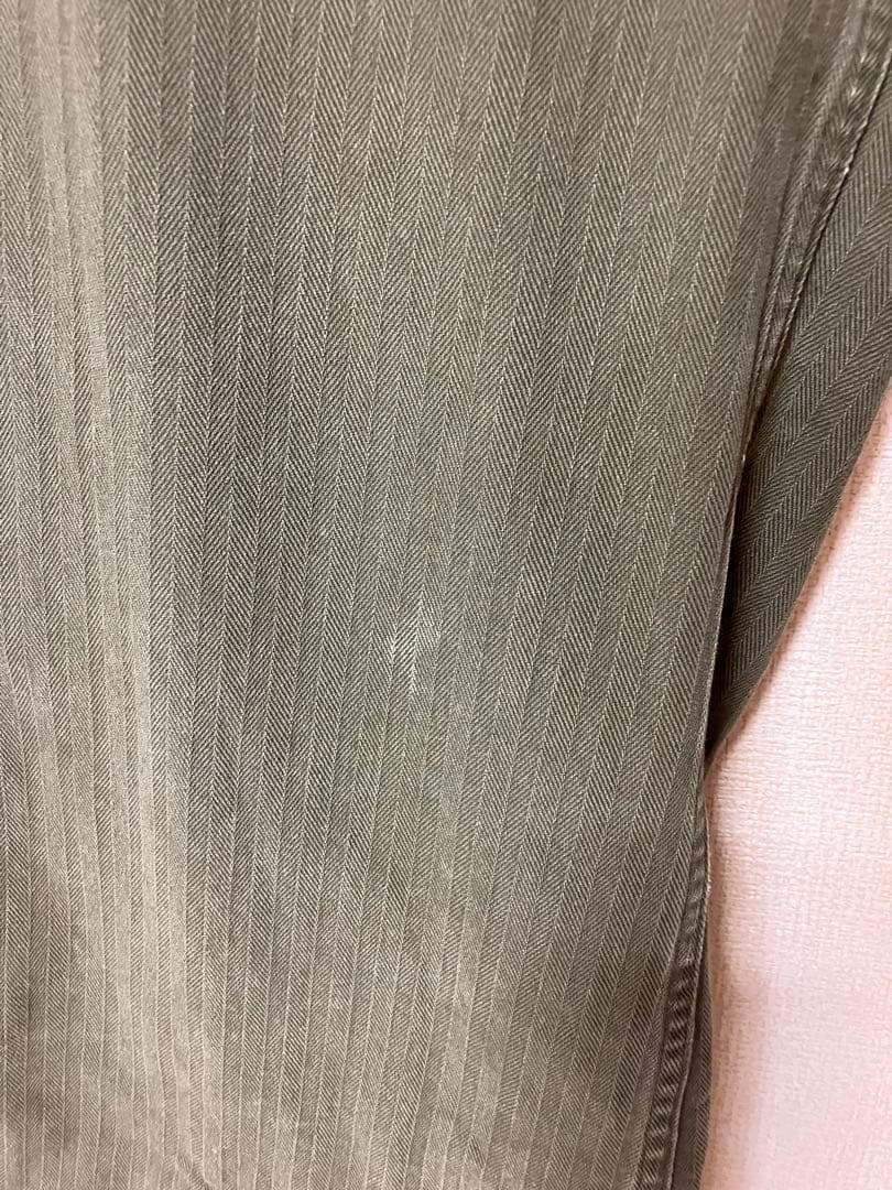 【HERILL/ヘリル】 USMC ヘリンボーンツイルパンツ　36