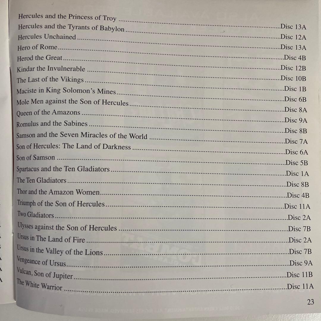 【輸入盤】Warriors - 50 Movie ­MegaPack ［DVD］