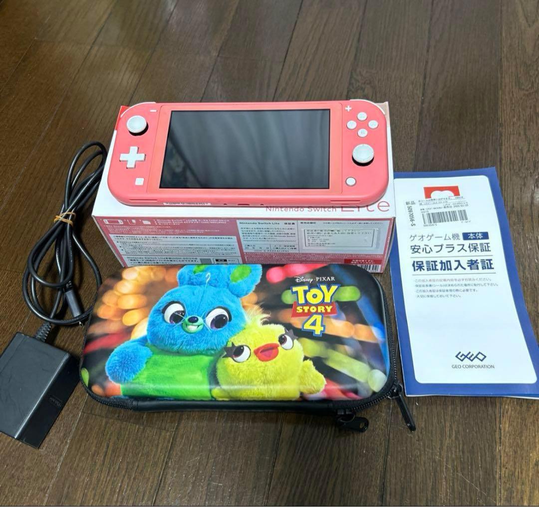 【3日まで】Nintendo Switch Lite ピンク スプラトゥーン2