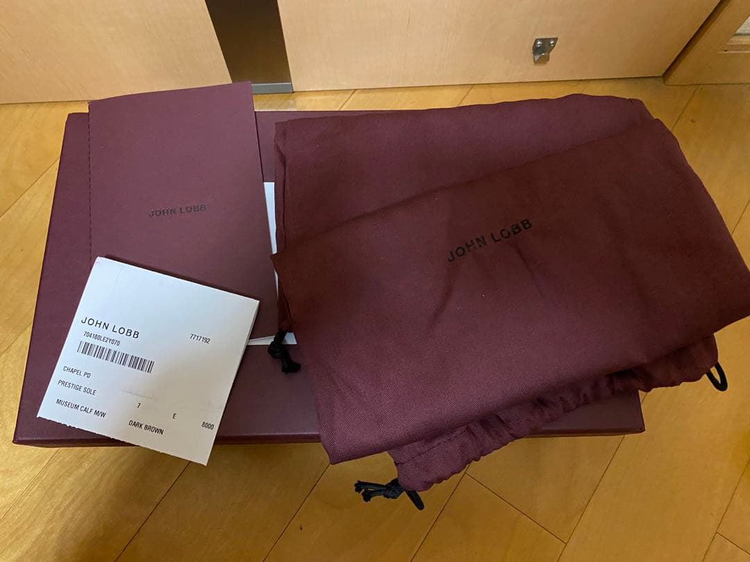 早い者勝ち　新品　JOHN LOBB チャペル　サイズ7 25.5cm