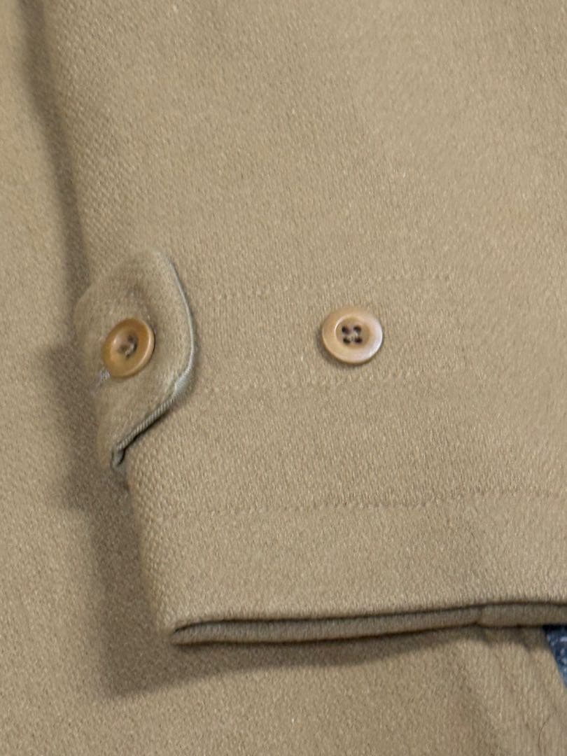 KAPTAIN SUNSHINE ショールカラーダッフルコート　サイズL