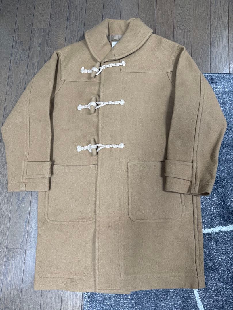 KAPTAIN SUNSHINE ショールカラーダッフルコート　サイズL