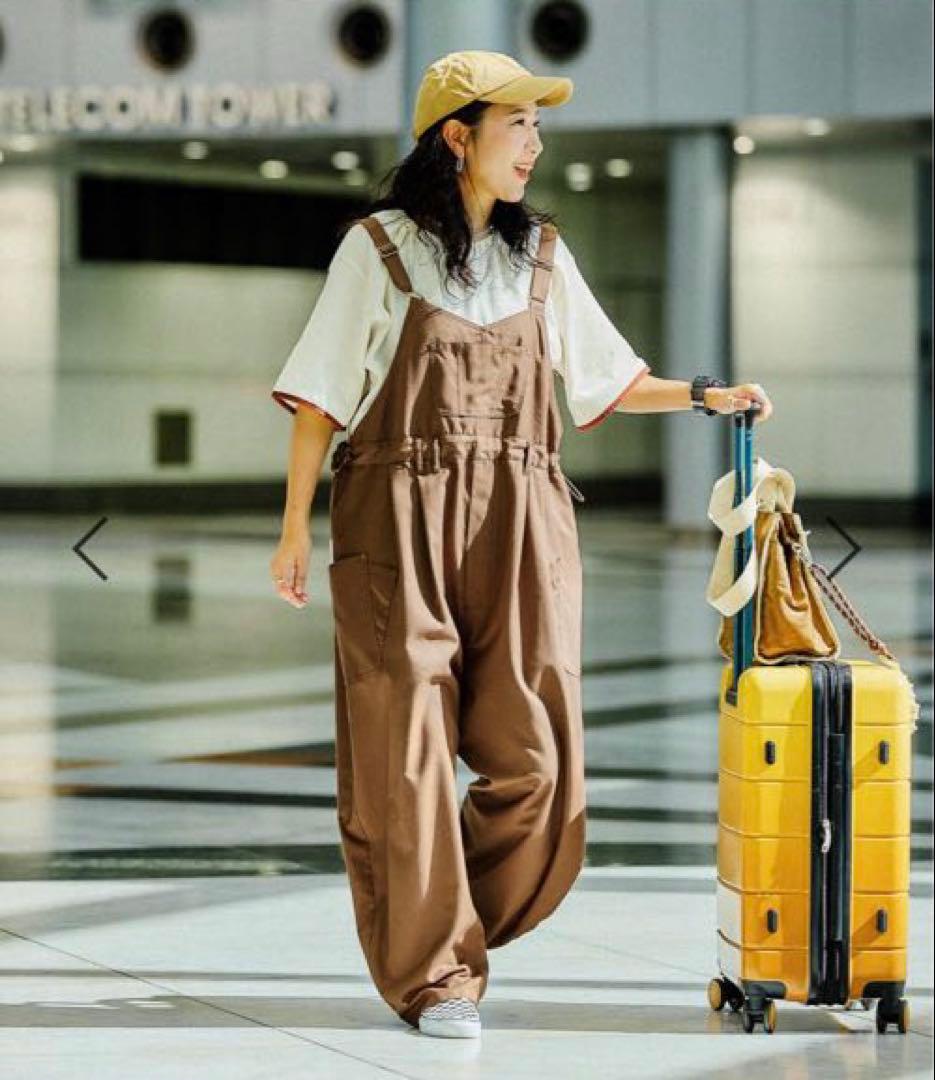 ma*様　新品・タグ付きニコアンド［be with M］ラクテロサロペットM