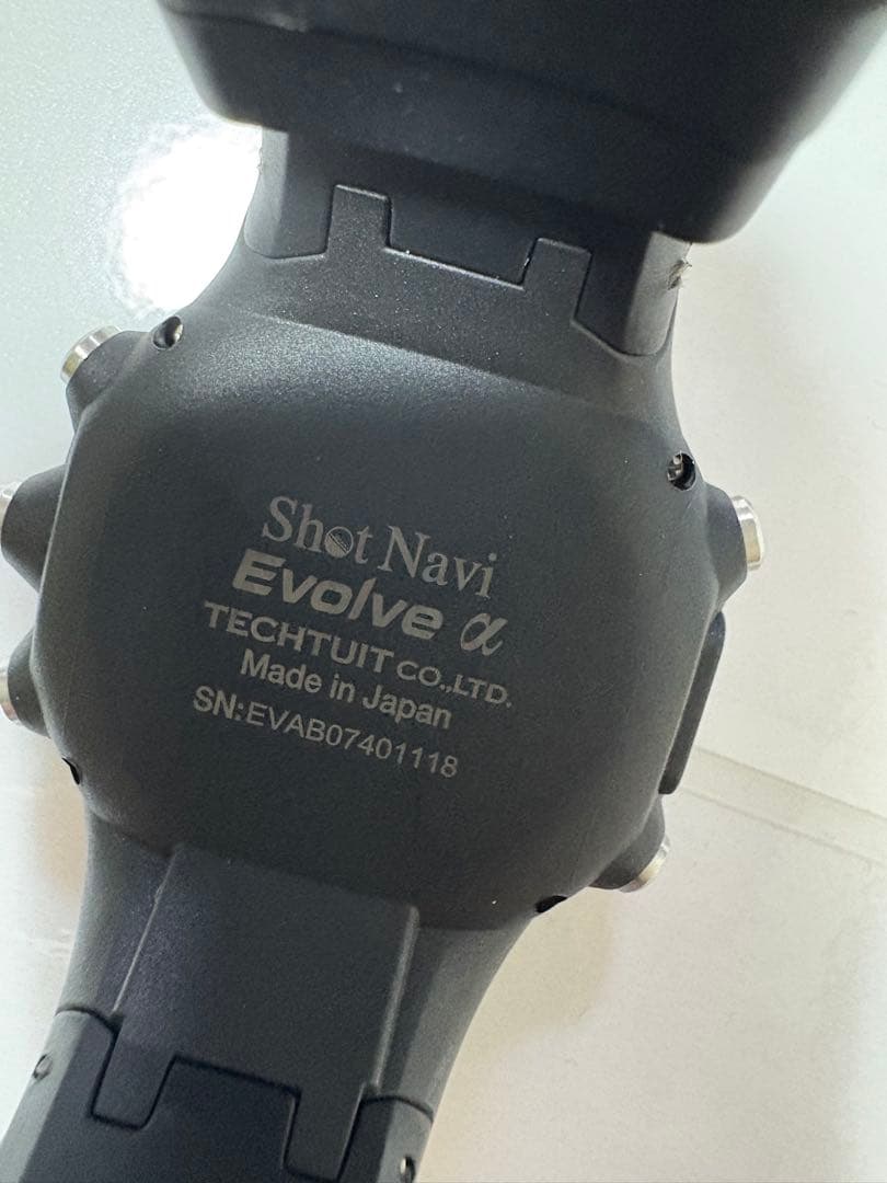 【さらに値下げ!!】ショットナビ Evolve α ゴルフGPSウォッチ