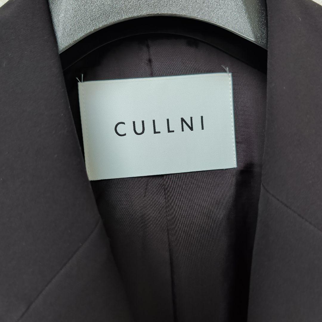 CULLNI クルニ ダブルクロスツイルジップポケット テーラードジャケット