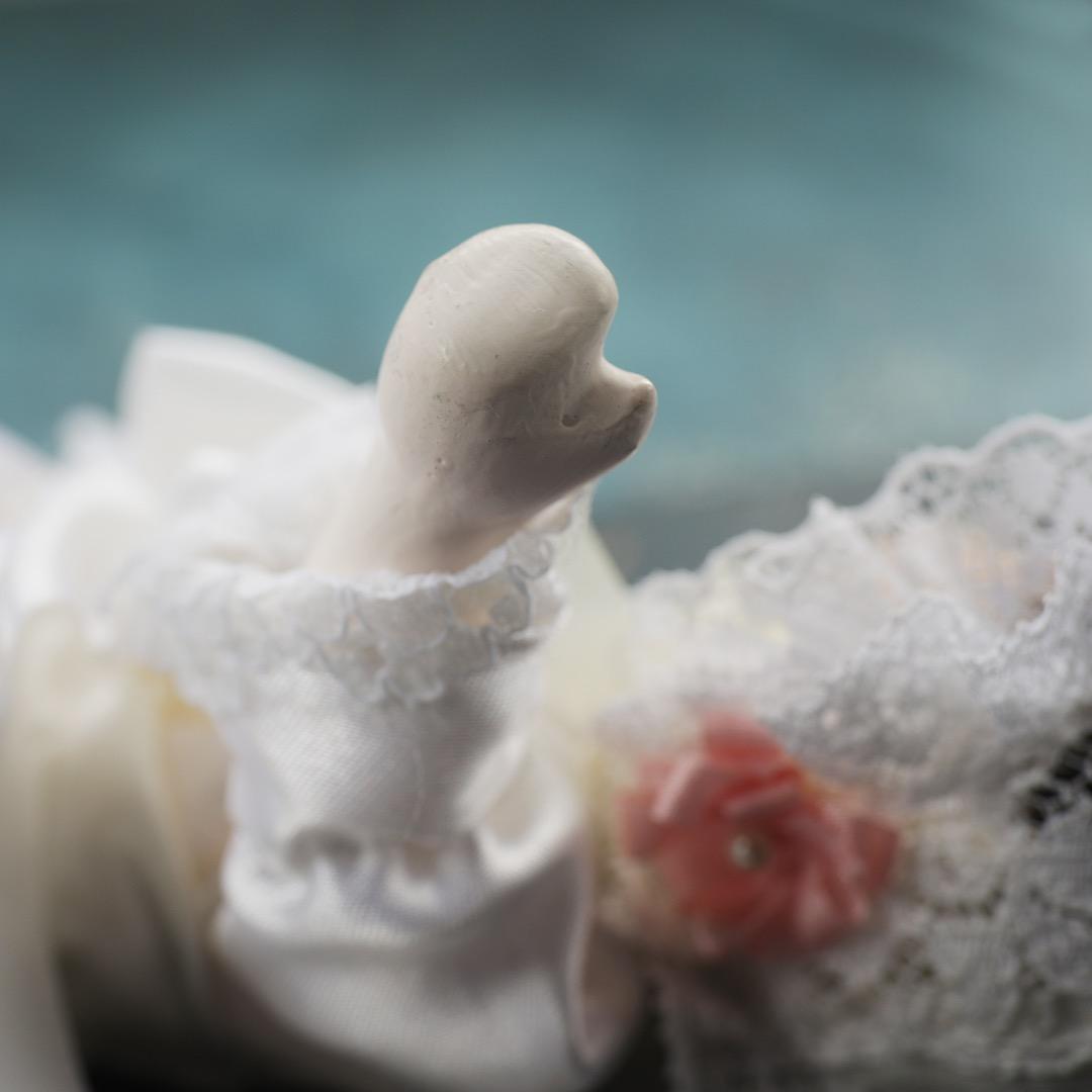 【可愛いサクラビスク・レトロドール3-4】ウエディング・さくら