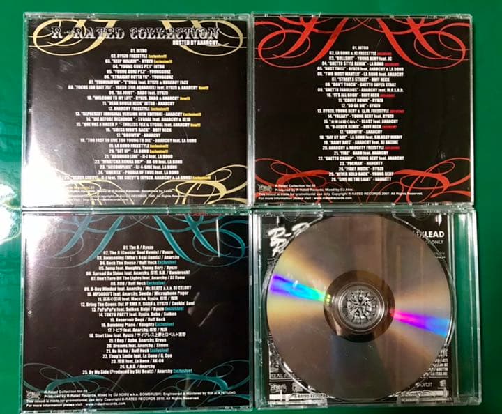 R-RATED COLLECTION 1.2.3.4   4枚セット レア盤