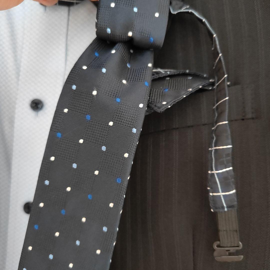 男の子　フォーマルスーツ 160　6点セット　ピンバッチ付き　卒業式　入学式