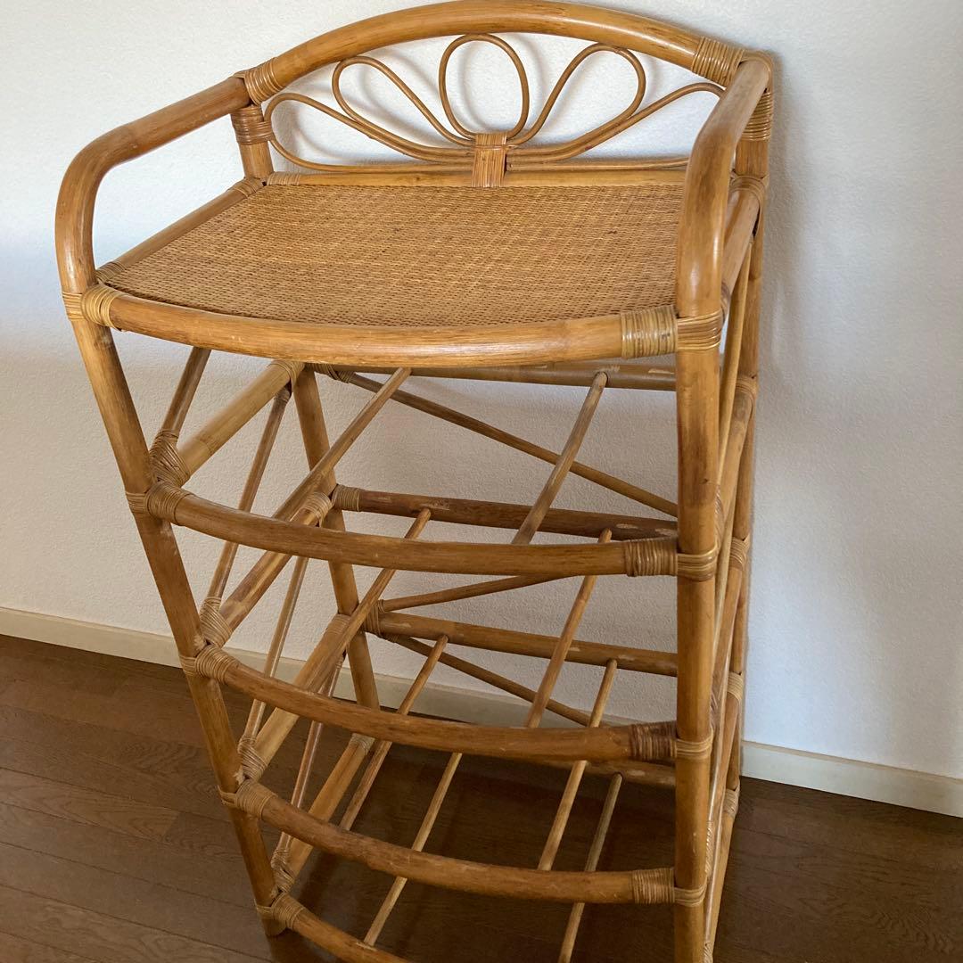 【☆ぐっさん☆3月中お買い得価格】ラタン籐4段チェスト